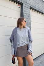 Elly carreaux skort