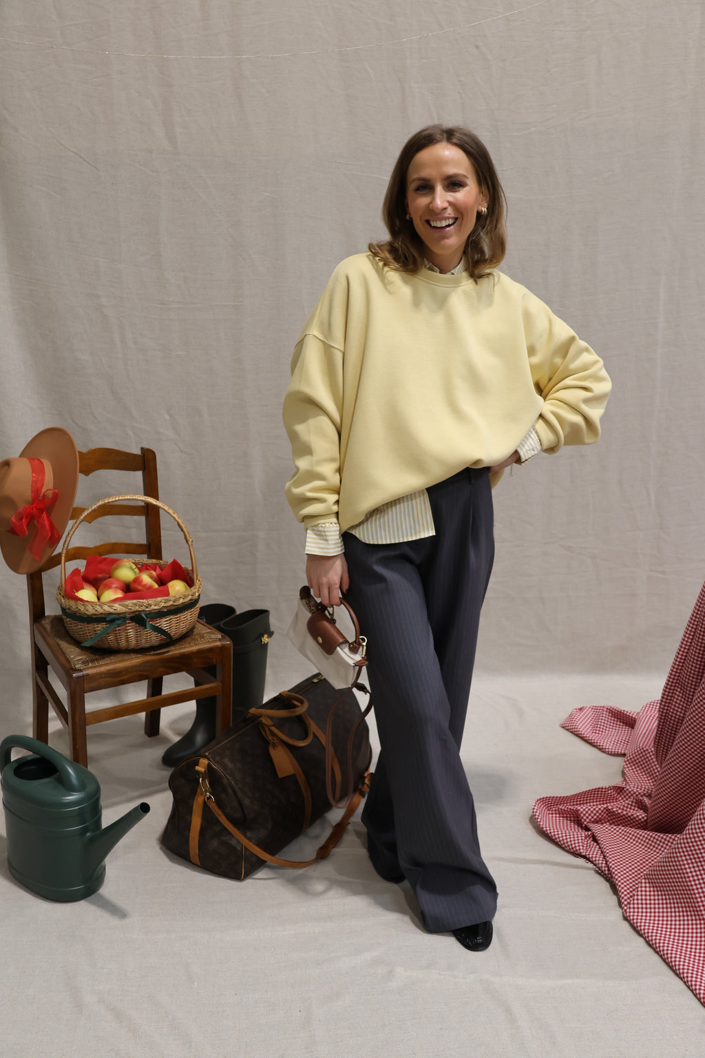 Josephine yellow sweater