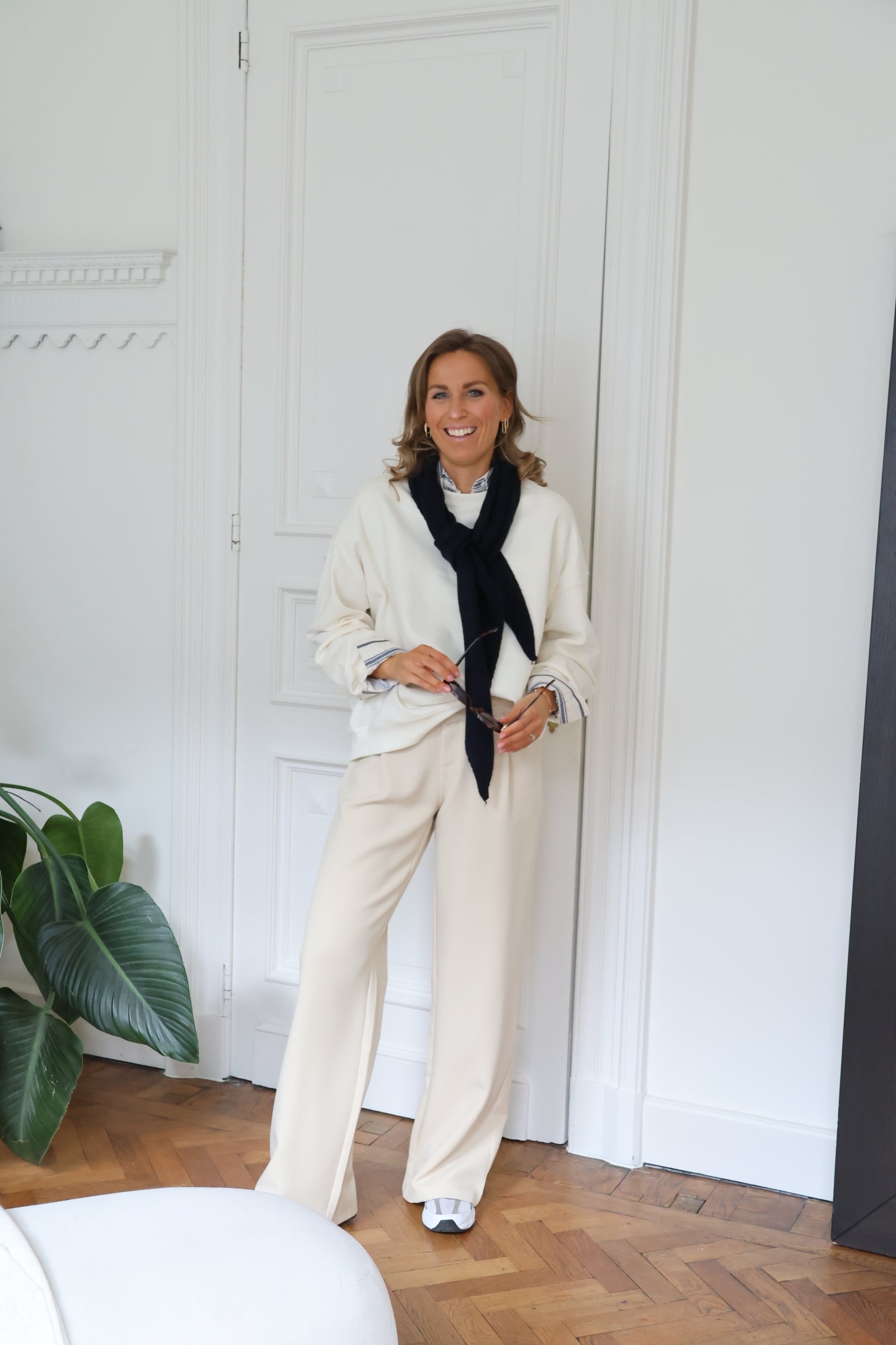 Laure gestreept hemd blauw