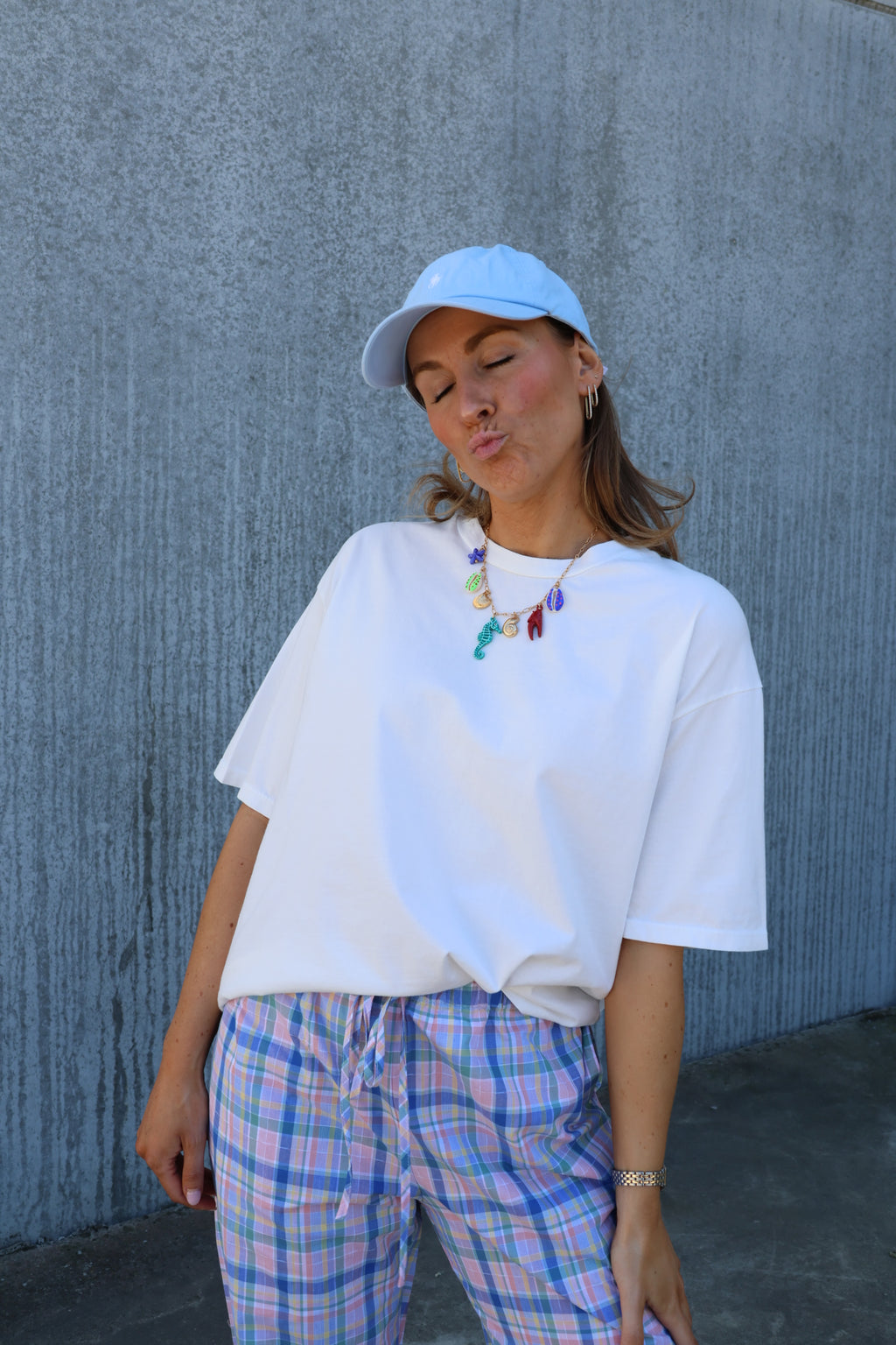 Boxy T-shirt wit