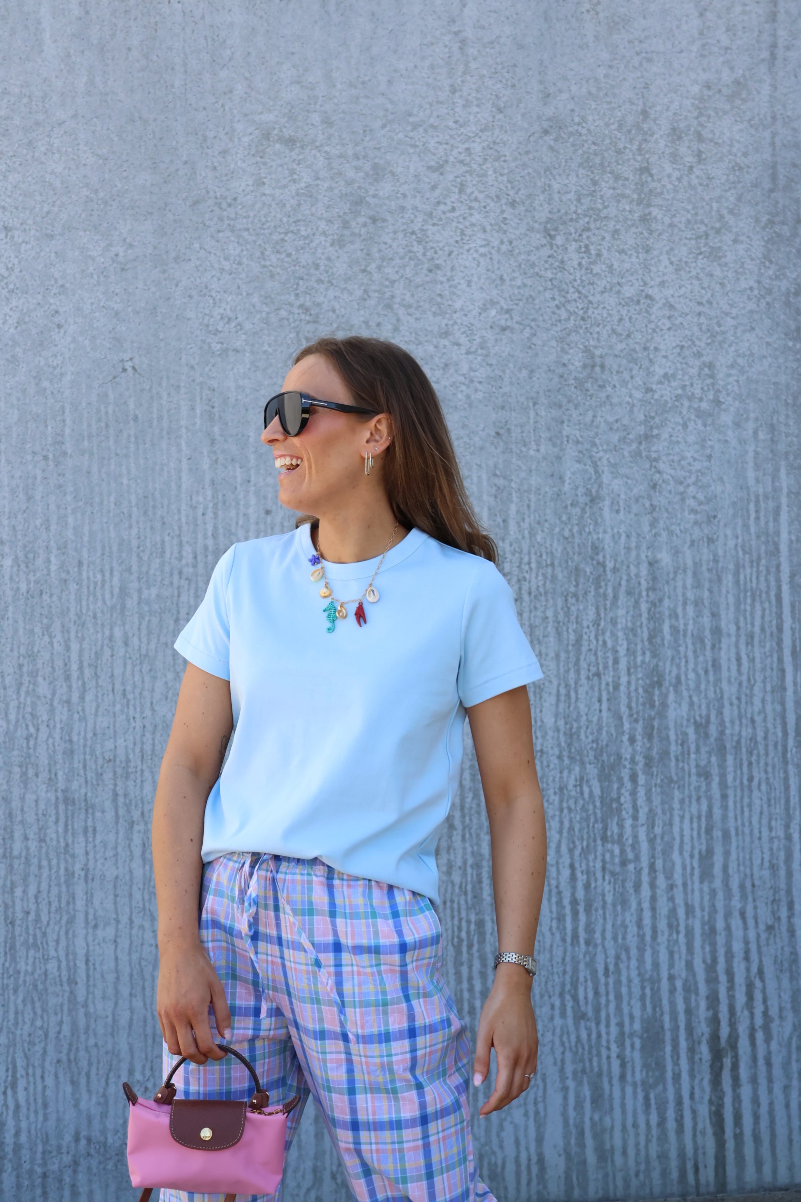 Marie musthave T-shirt lichtblauw