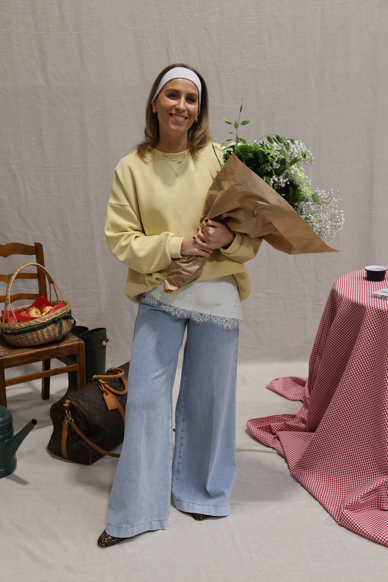 Josephine yellow sweater
