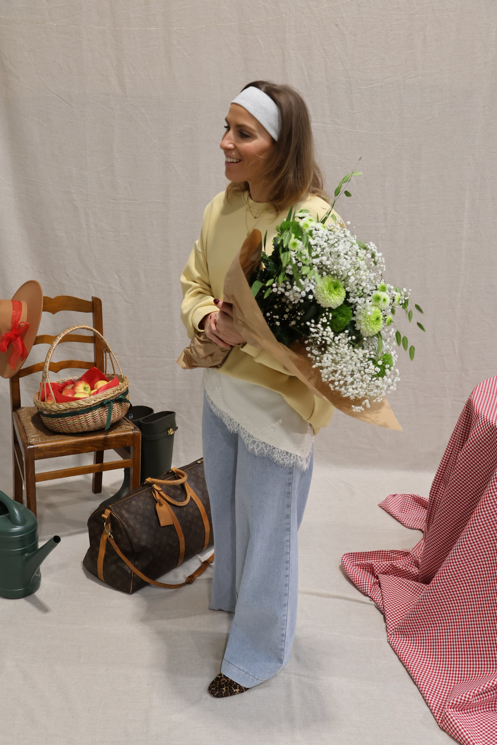 Josephine yellow sweater