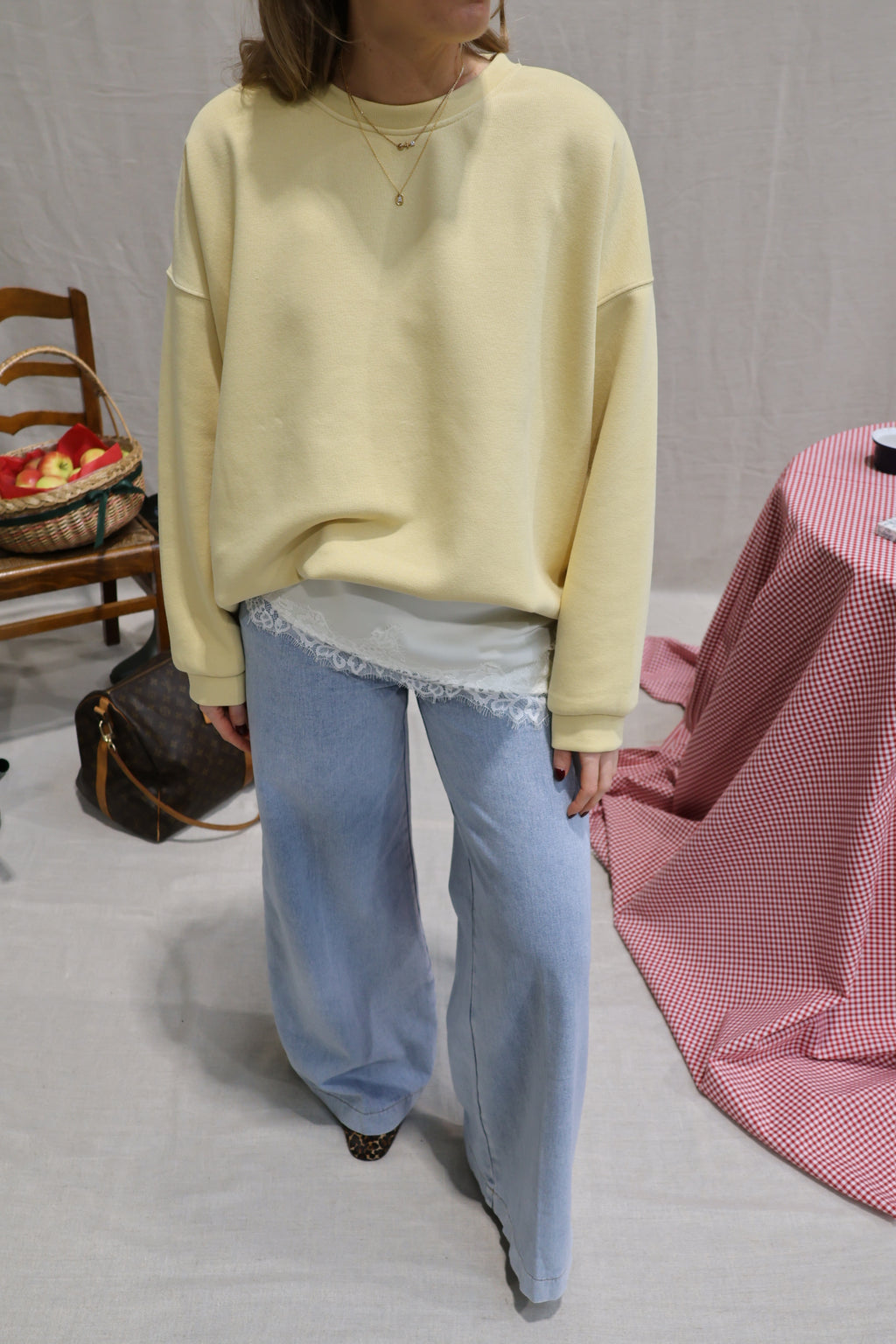 Josephine yellow sweater