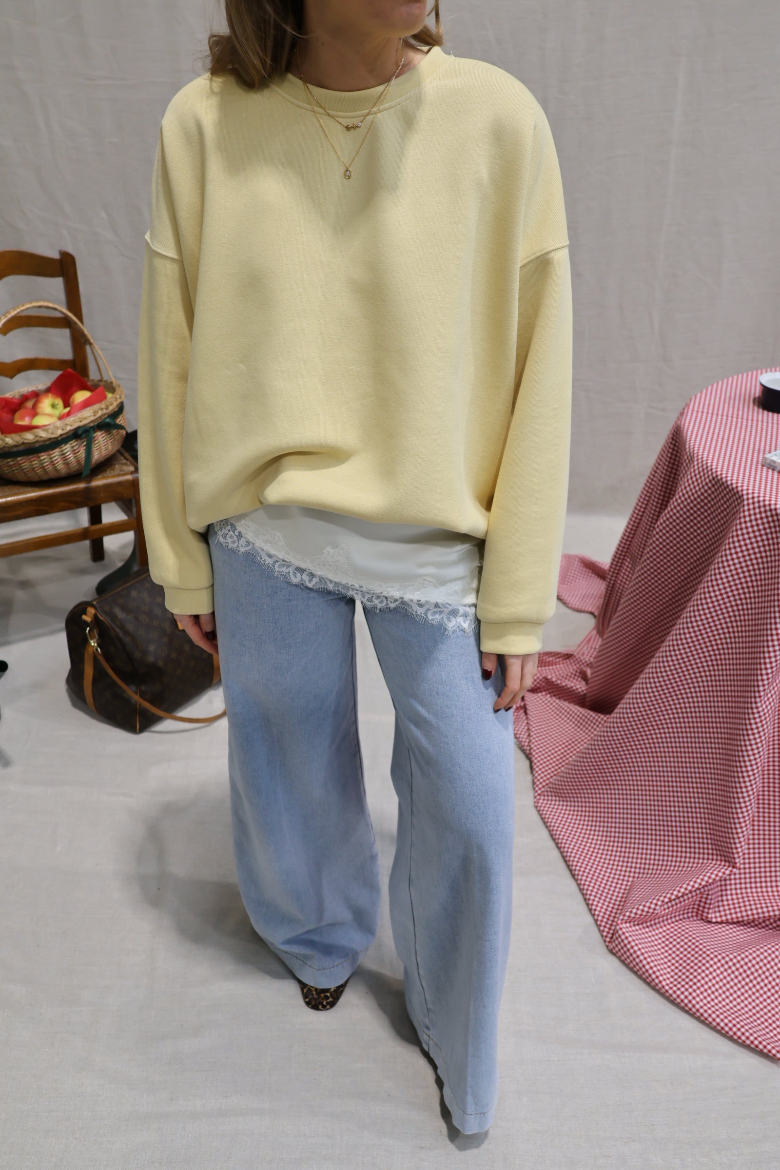 Josephine yellow sweater