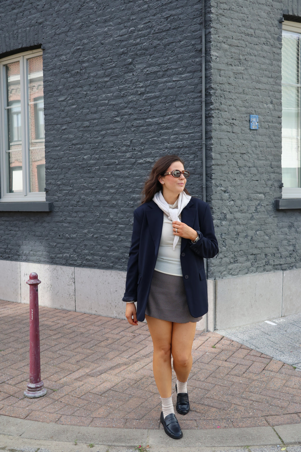 Lune blazer marine
