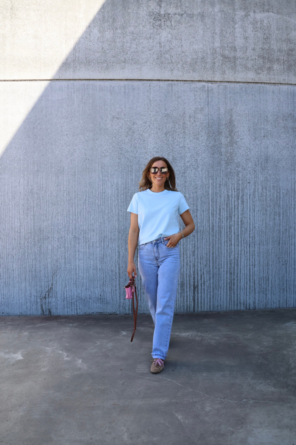 Marie musthave T-shirt lichtblauw