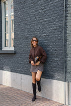 Elly carreaux skort