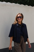 Ivy mouwloos vestje marine