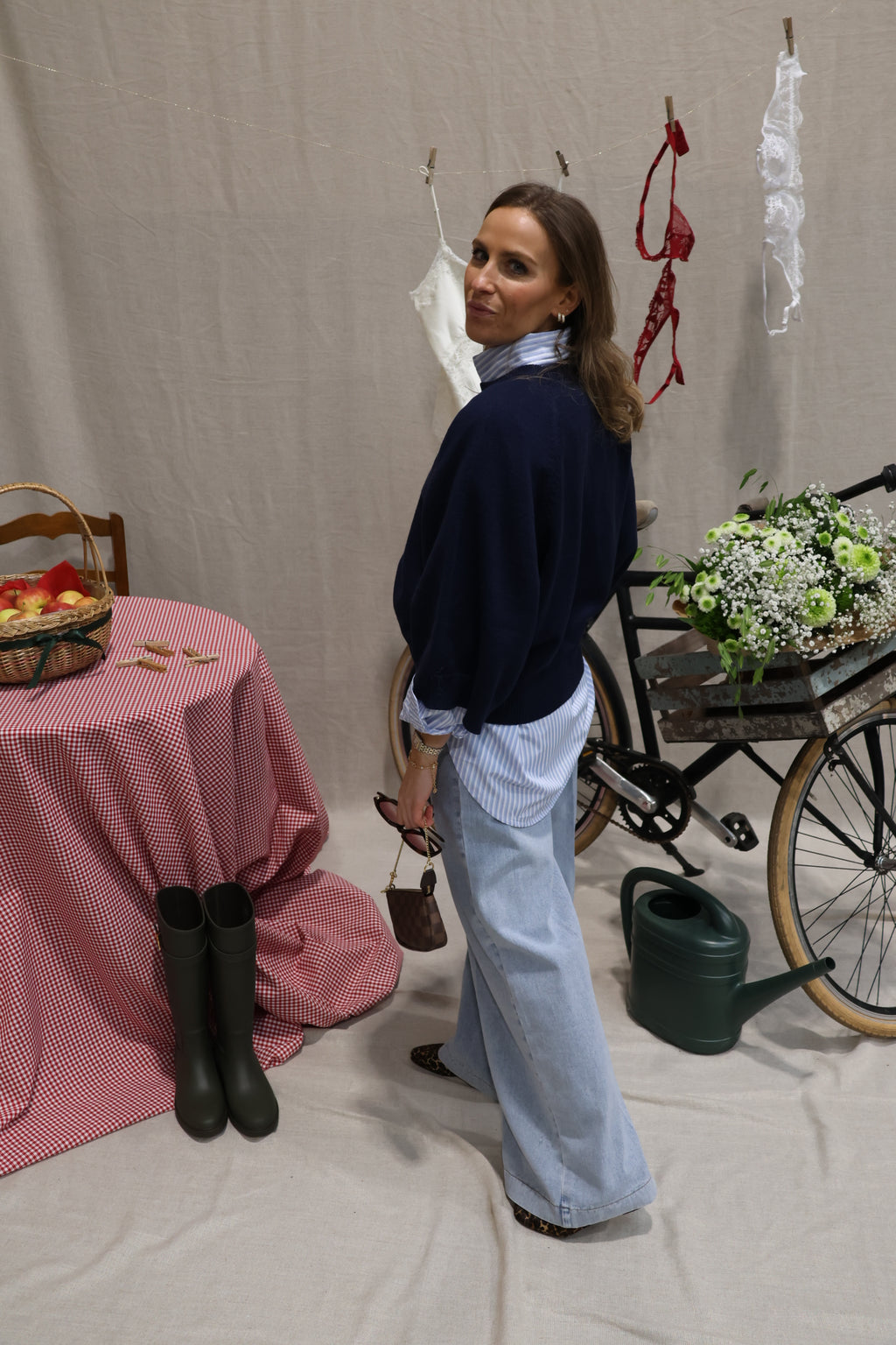 Aveline pulletje navy