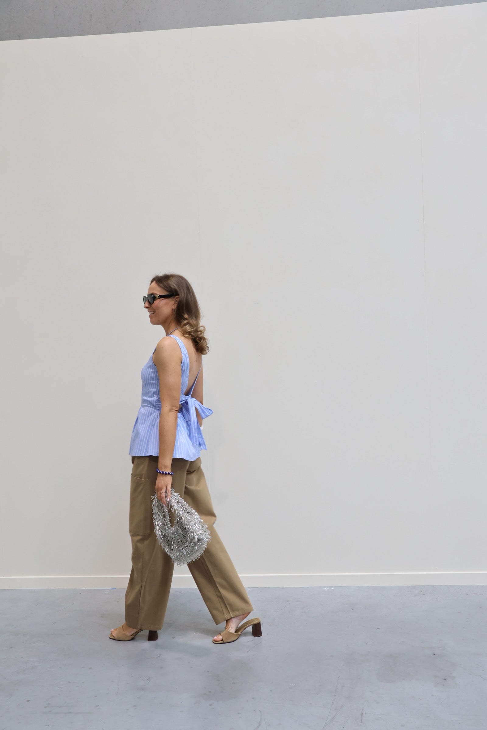 Cargo balloon broek camel