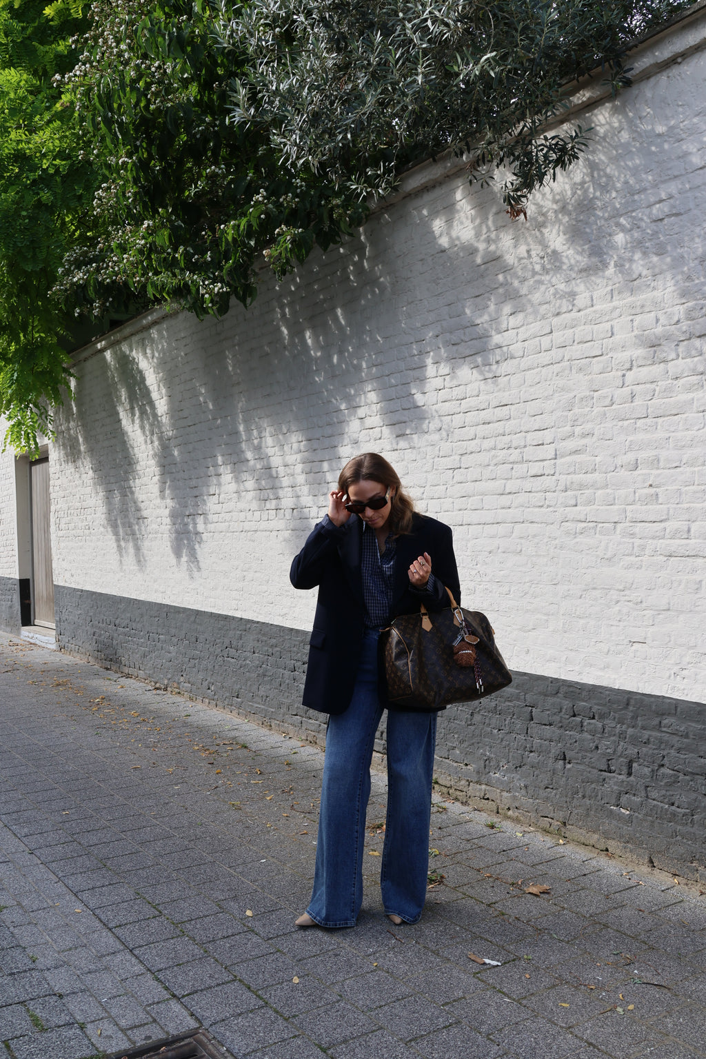 Lune blazer marine
