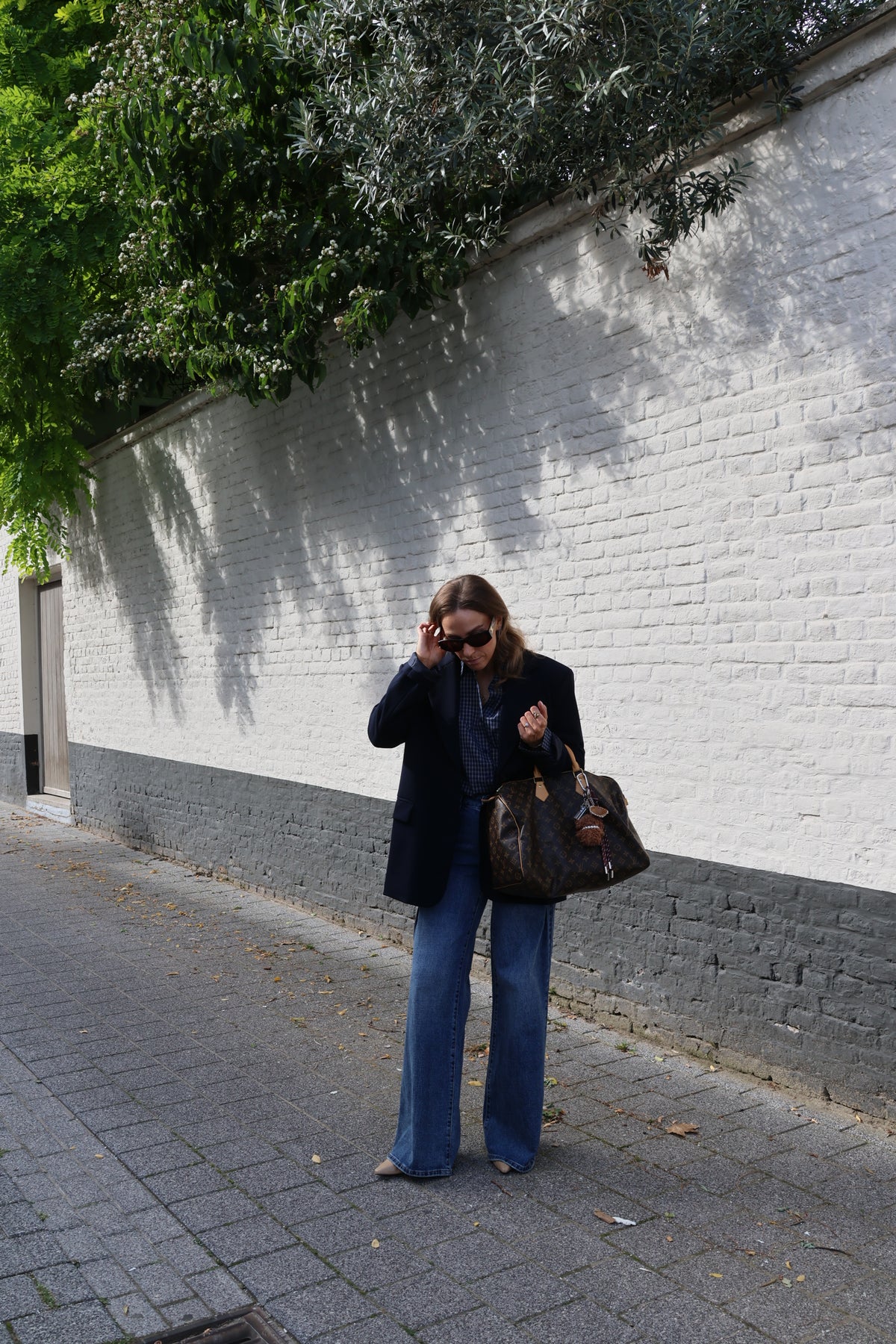 Lune blazer marine