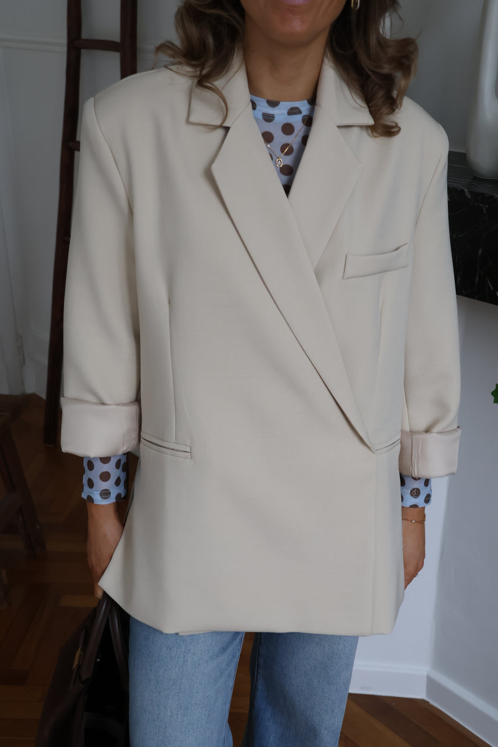 Rosie blazer beige