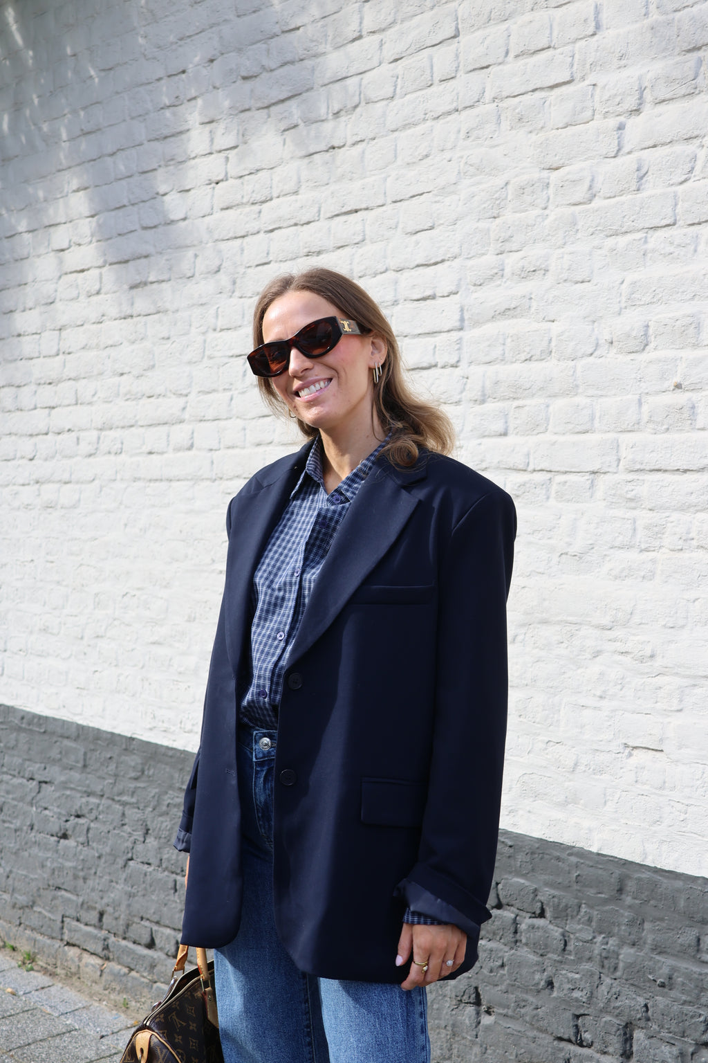 Lune blazer marine