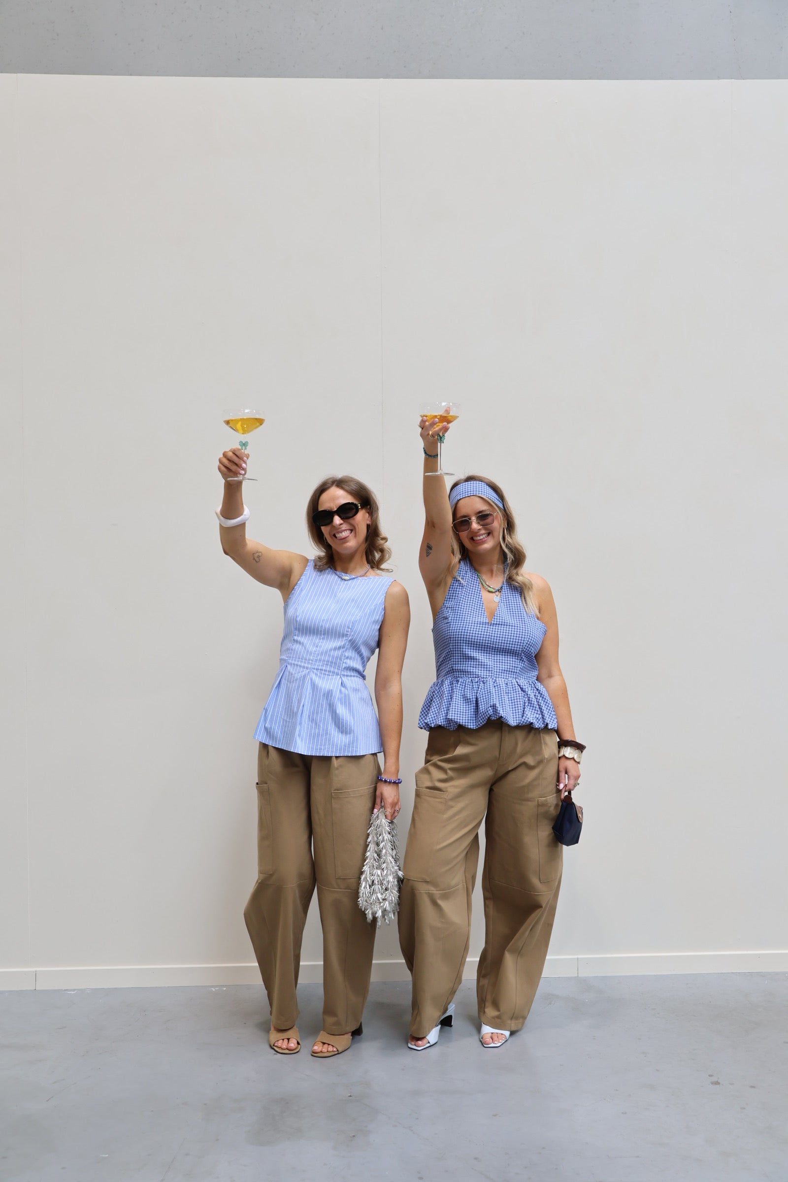 Cargo balloon broek camel