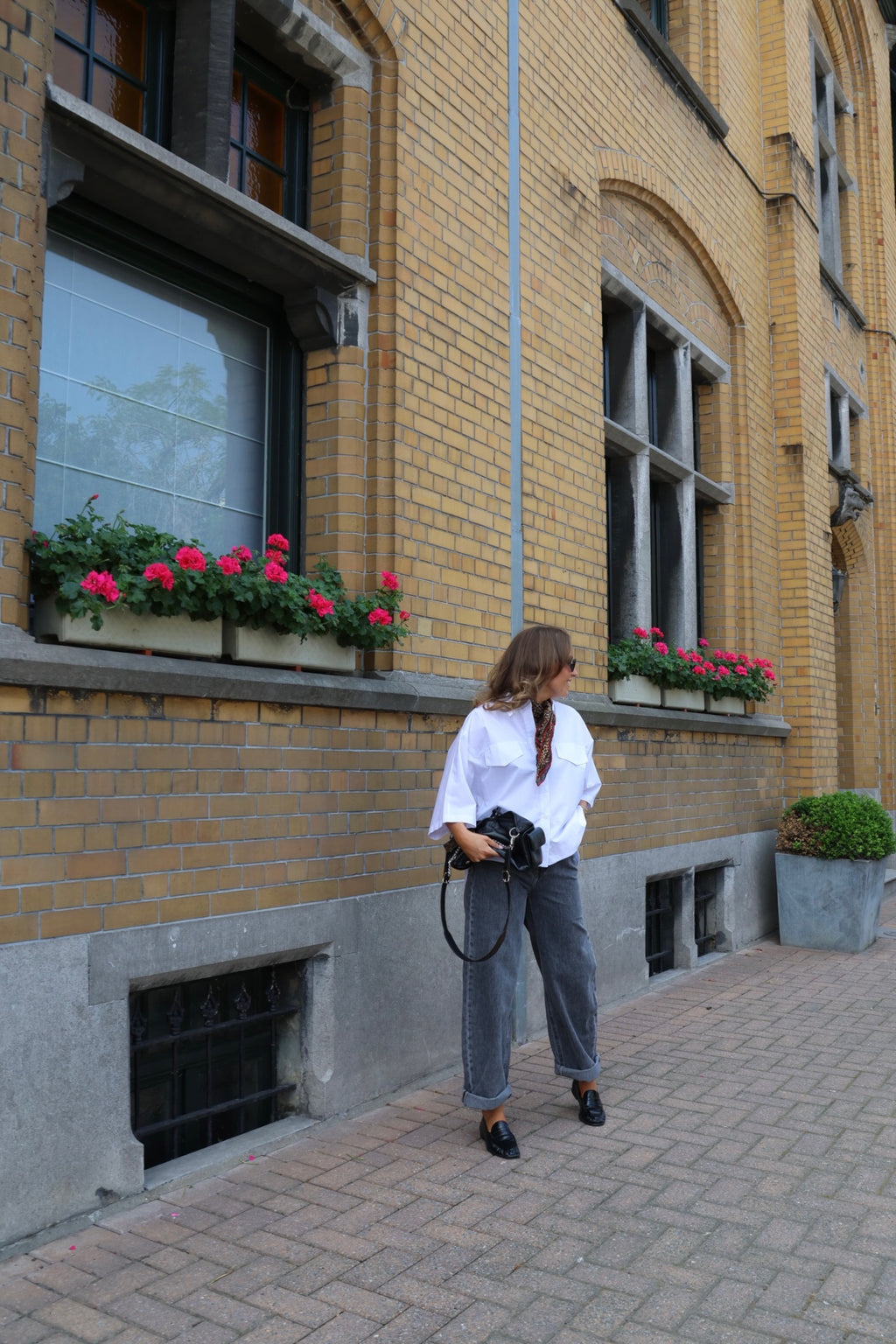 Rosanna barrel jeans grijs
