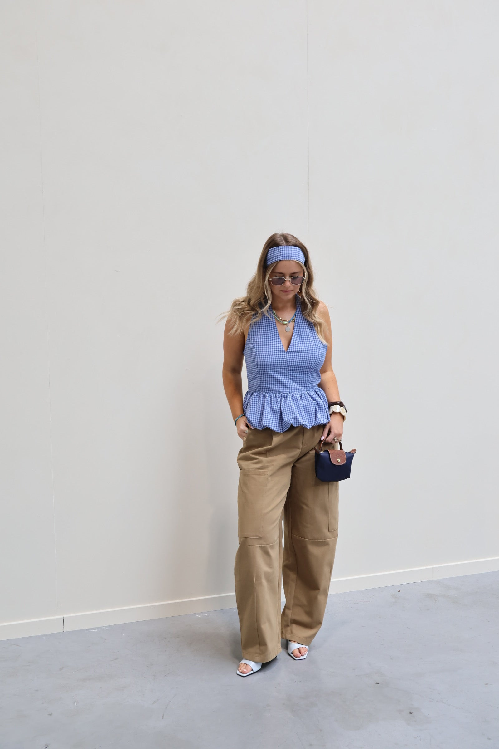 Cargo balloon broek camel