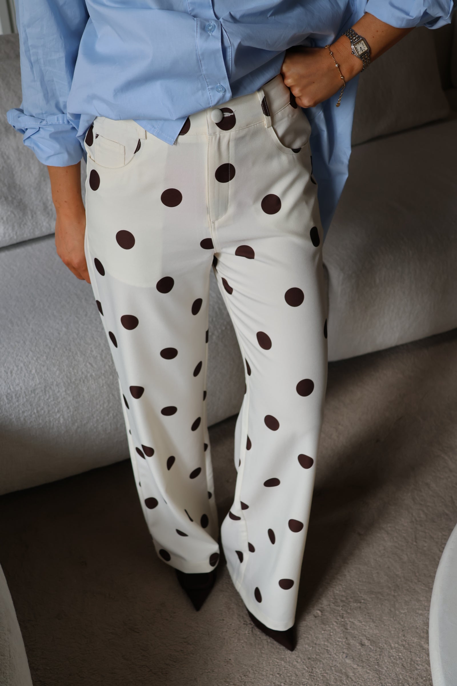 Lut polka dot trousers
