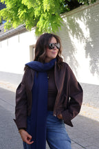 Zoë mesh top bruin