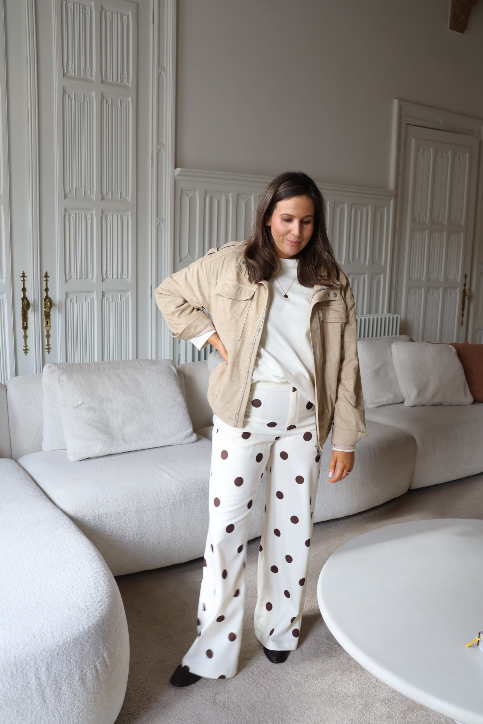 Lut polka dot trousers