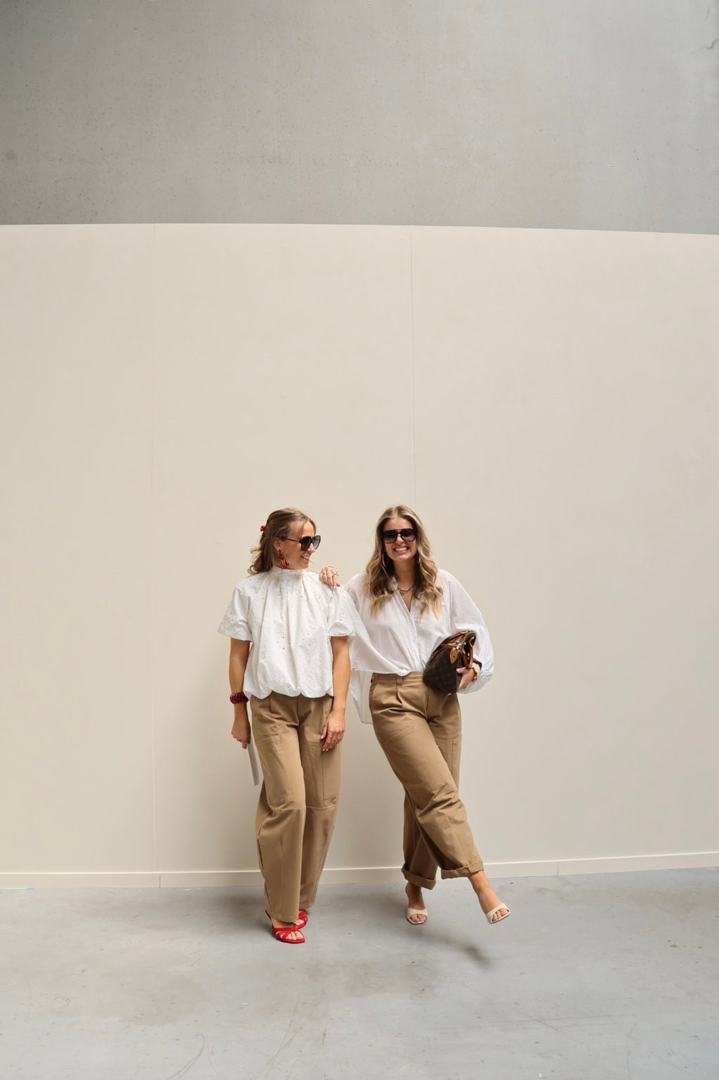 Cargo balloon broek camel