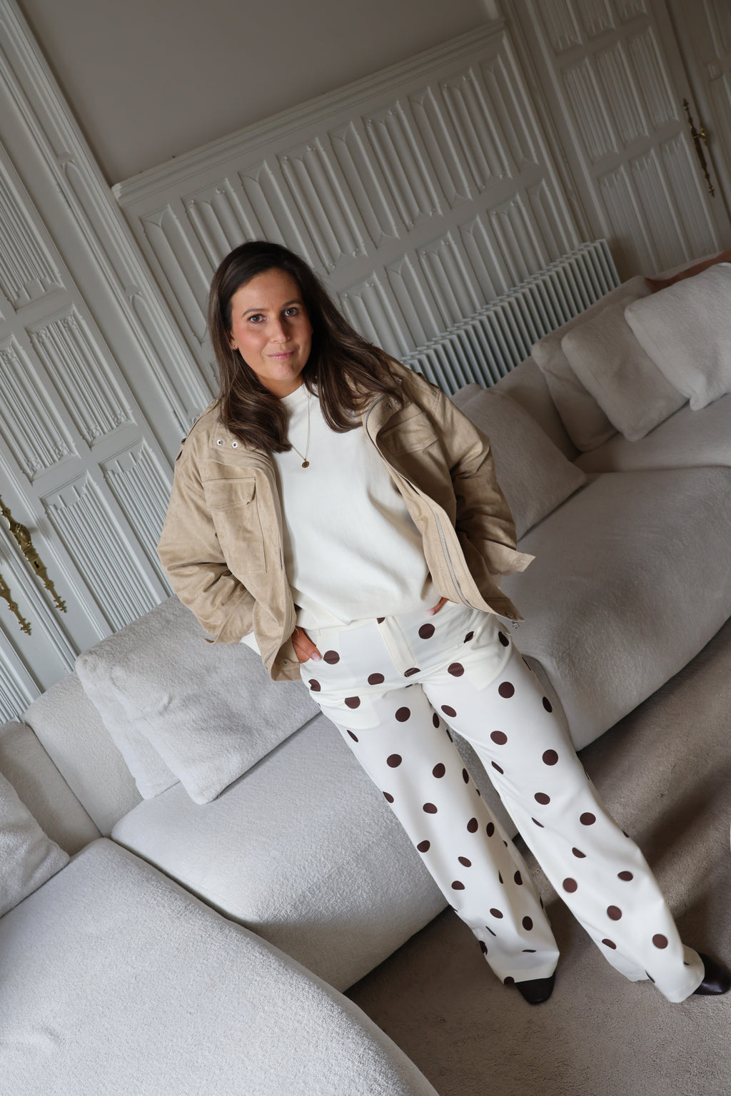 Lut polka dot trousers