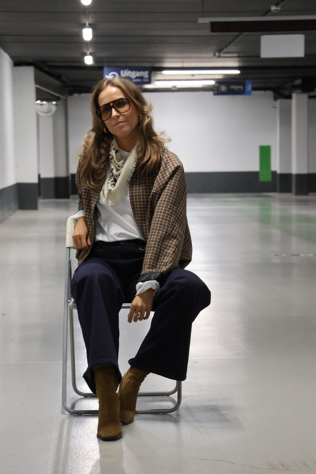 Boxy longsleeve wit
