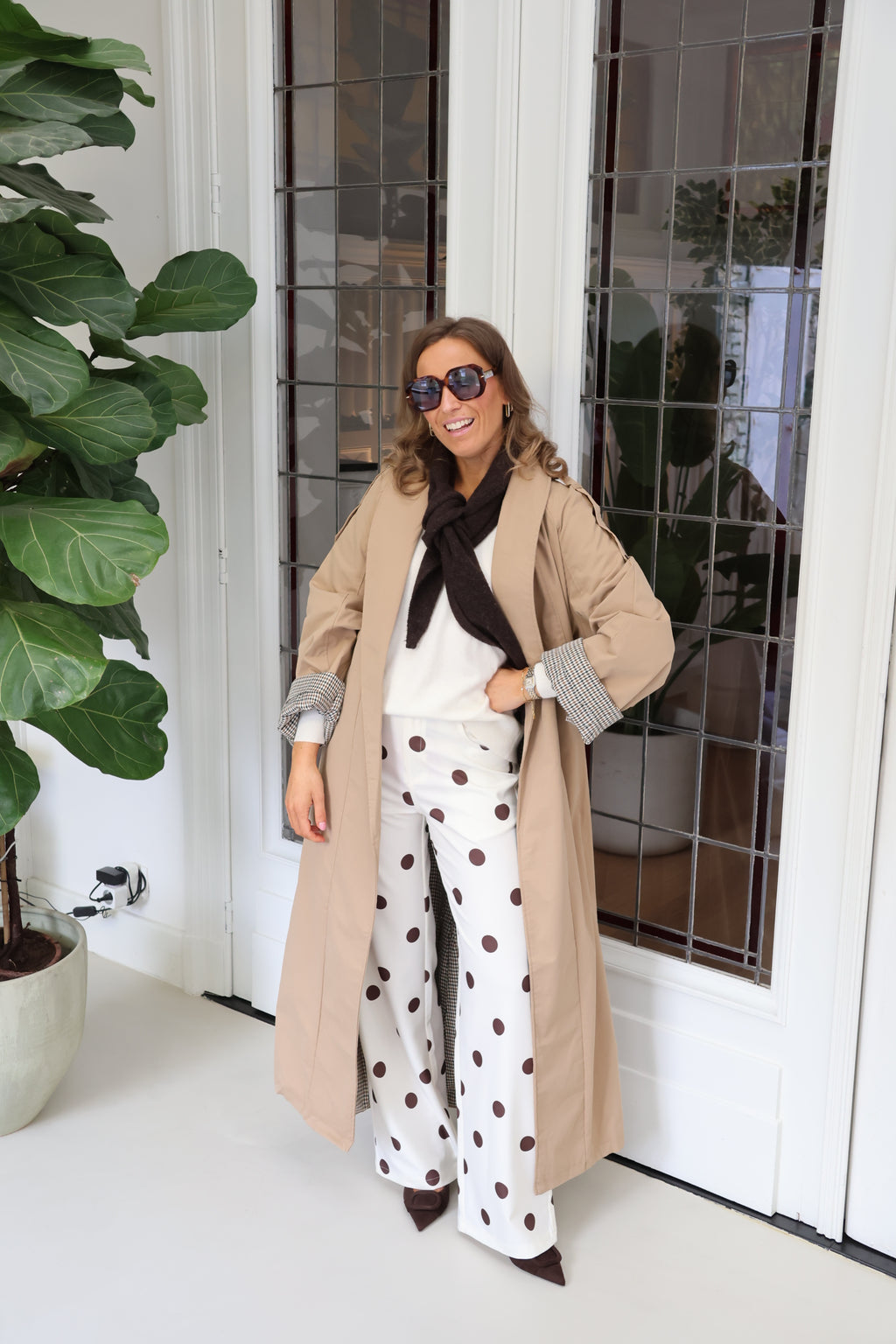 Lut polka dot trousers