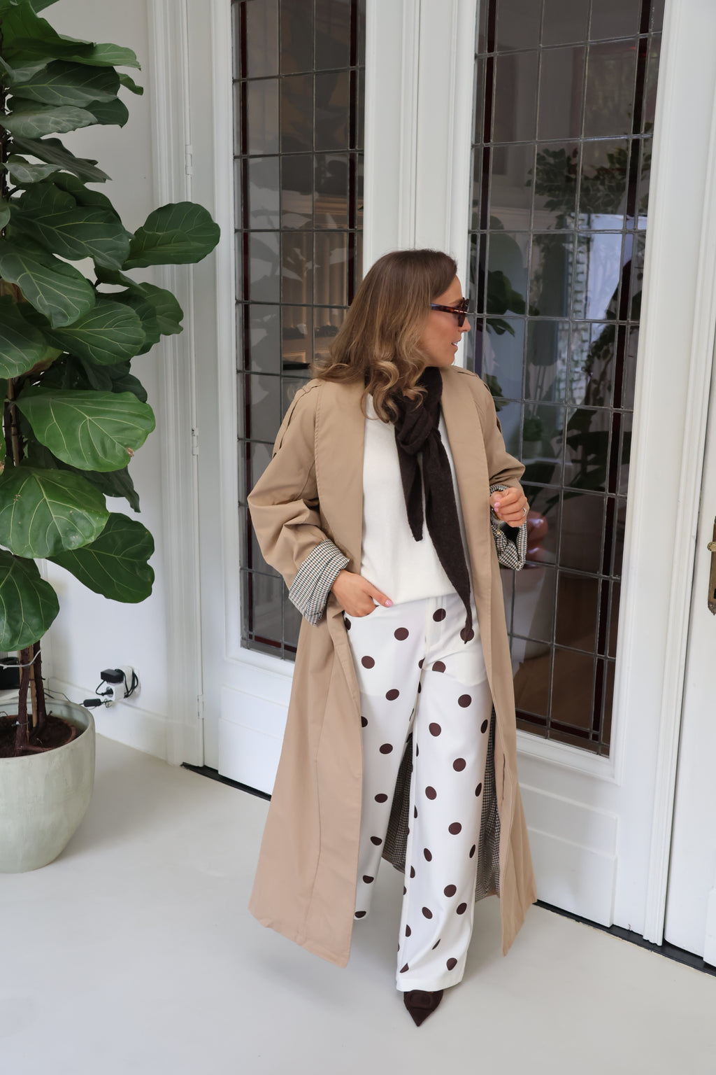 Lut polka dot trousers
