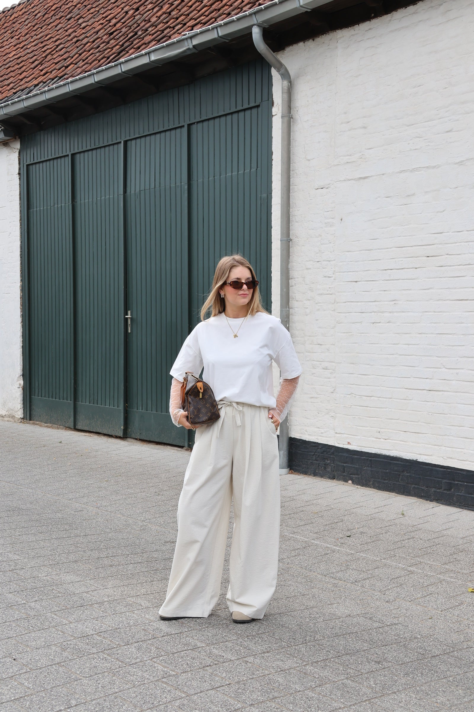 Selma pantalon beige