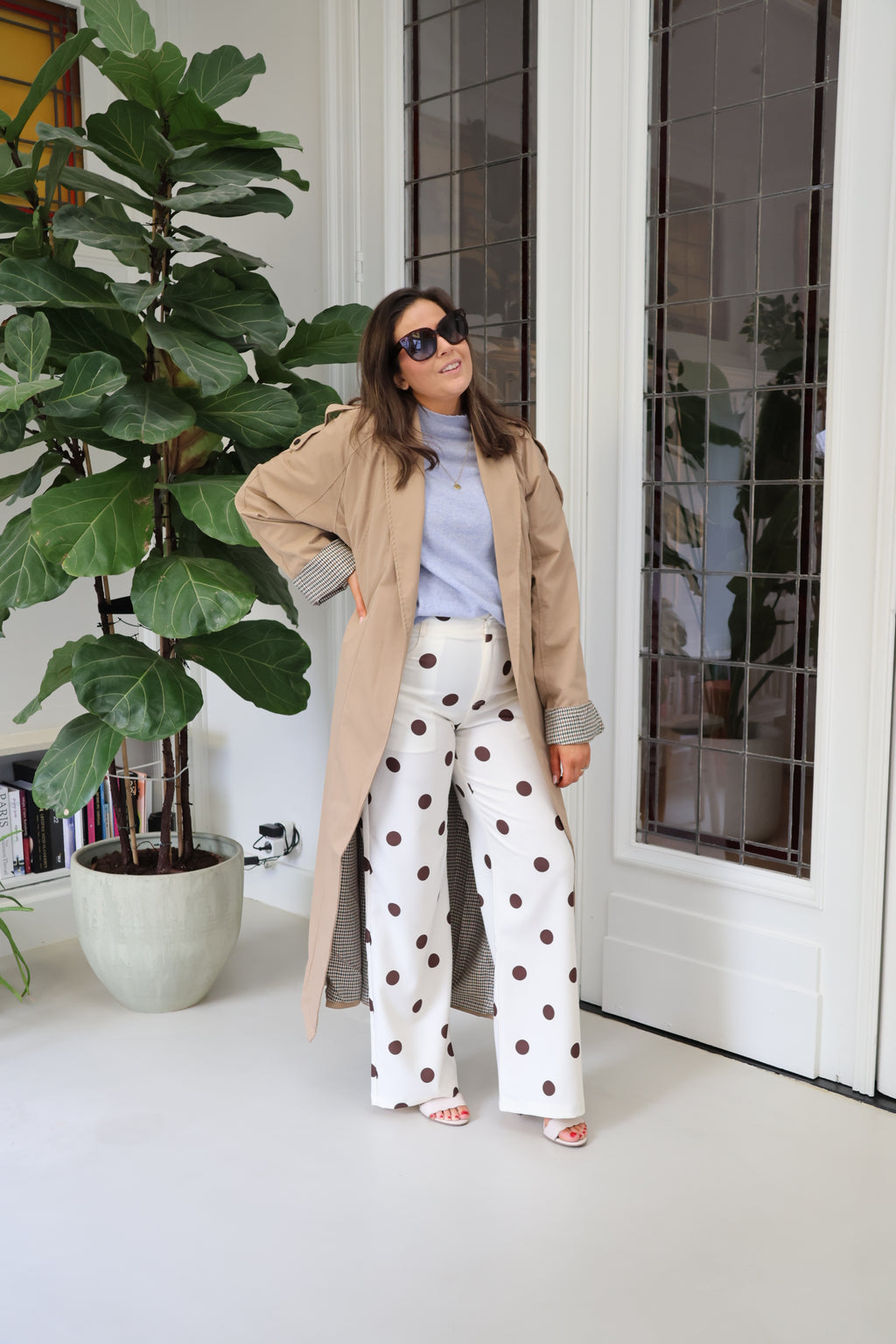 Betty lichtblauwe knit