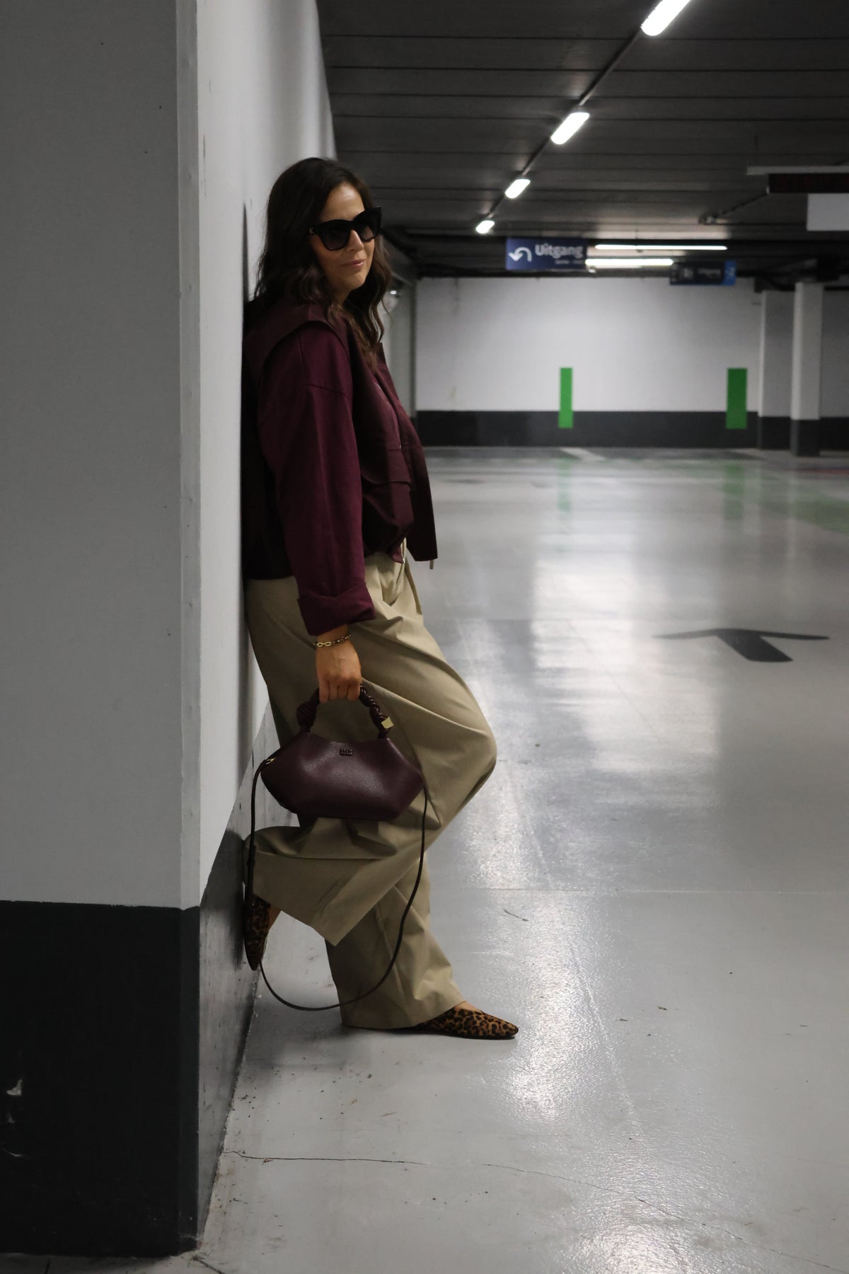 Faye mouwloos vestje bordeaux