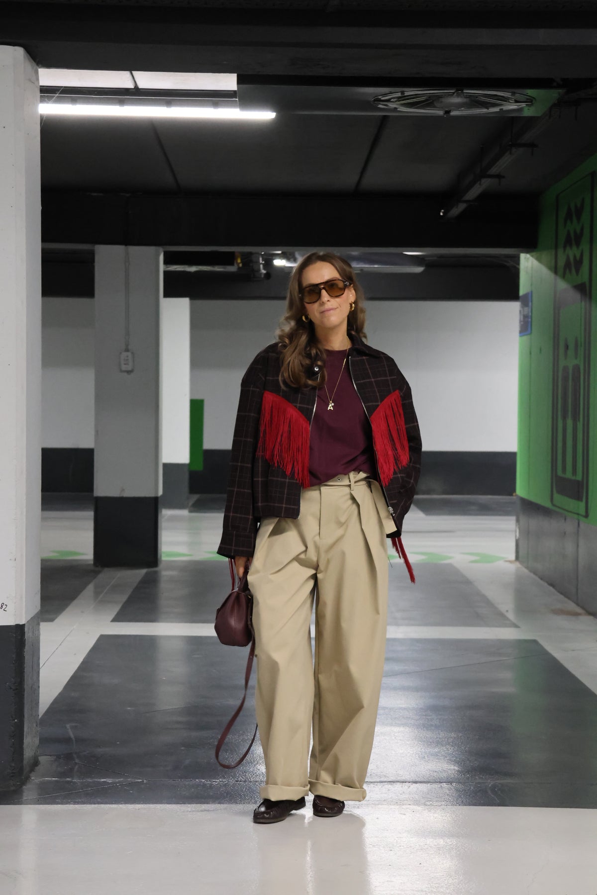 Annabel oversized longsleeve acaï
