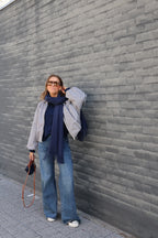Boxy longsleeve marine