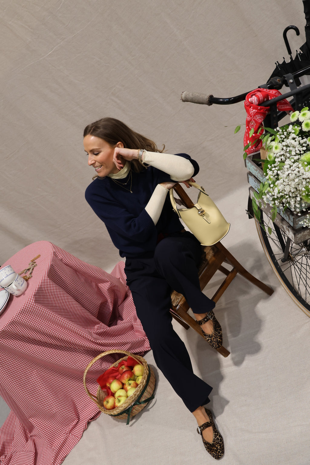 Aveline pulletje navy