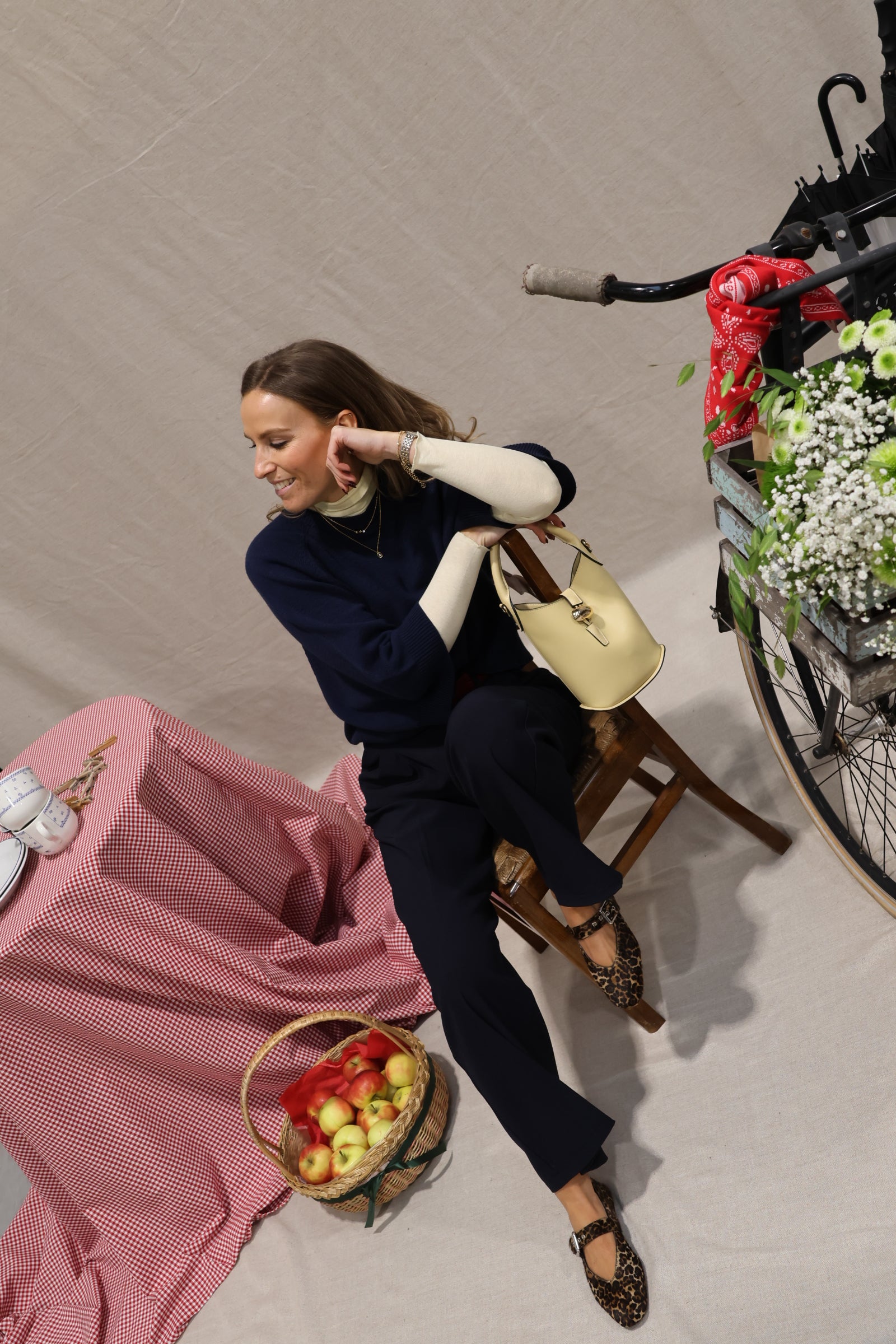 Aveline pulletje navy