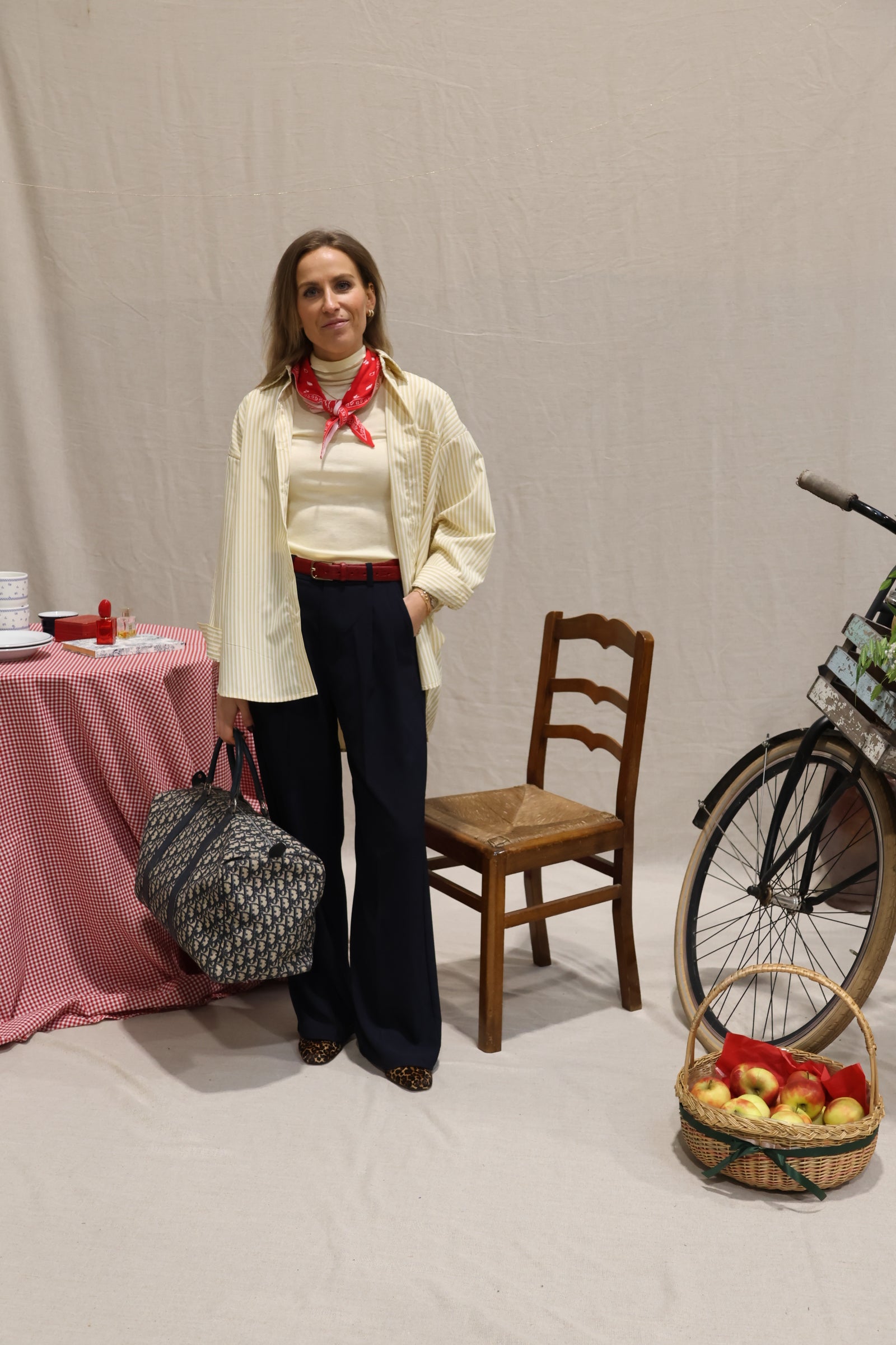 Liesel striped shirt yellow