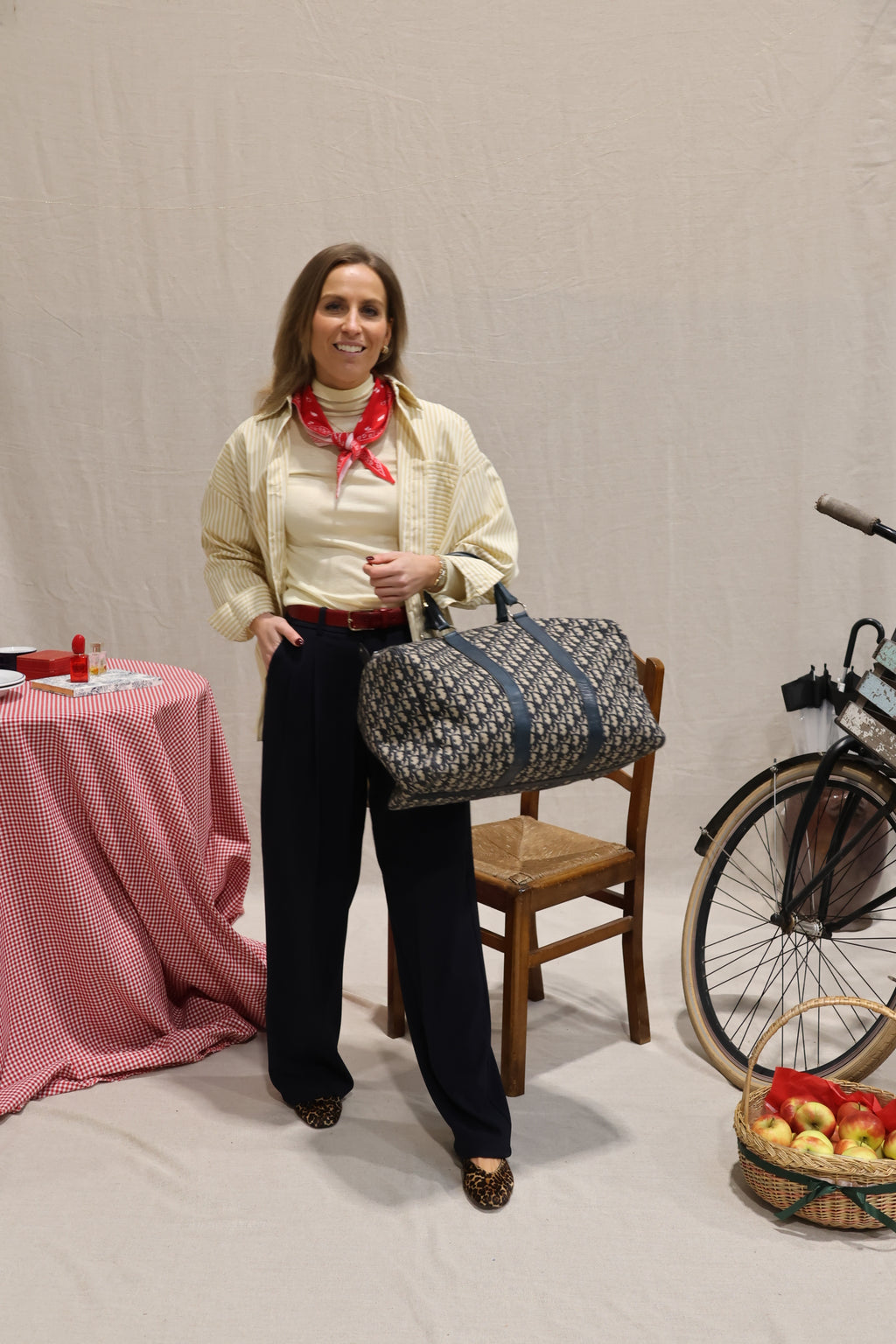 Liesel striped shirt yellow