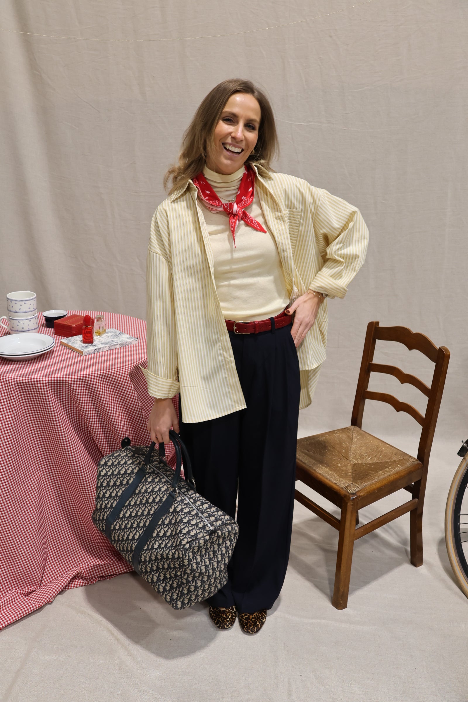 Liesel striped shirt yellow