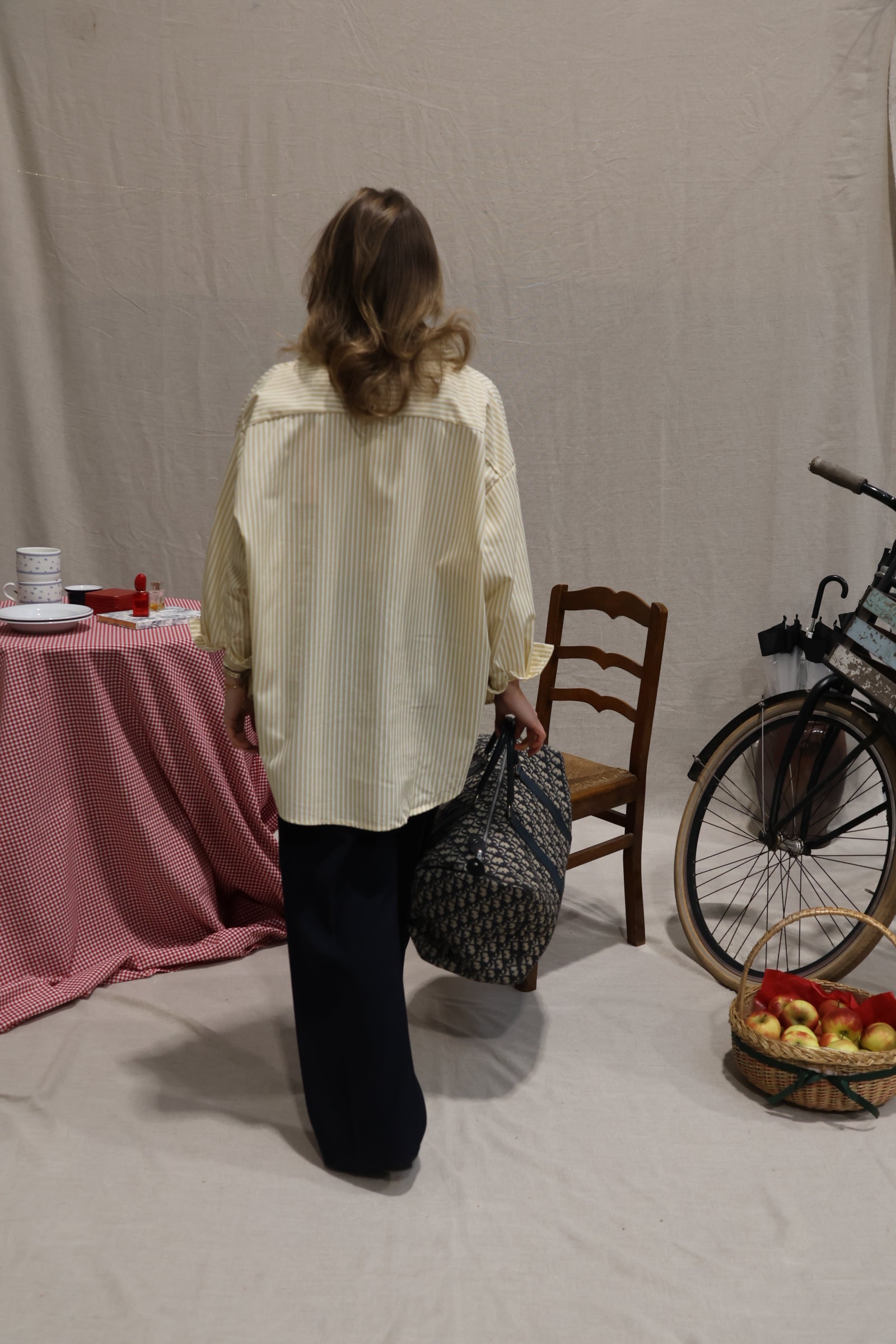 Liesel striped shirt yellow