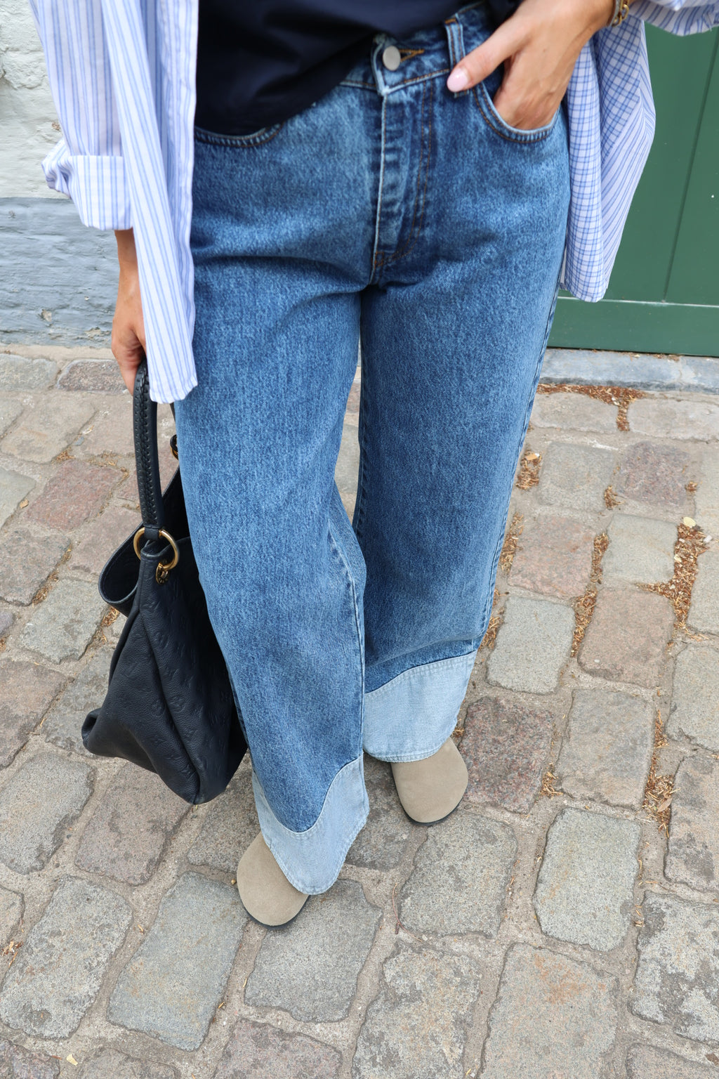 Léonie colorblock jeans