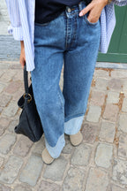 Léonie colorblock jeans