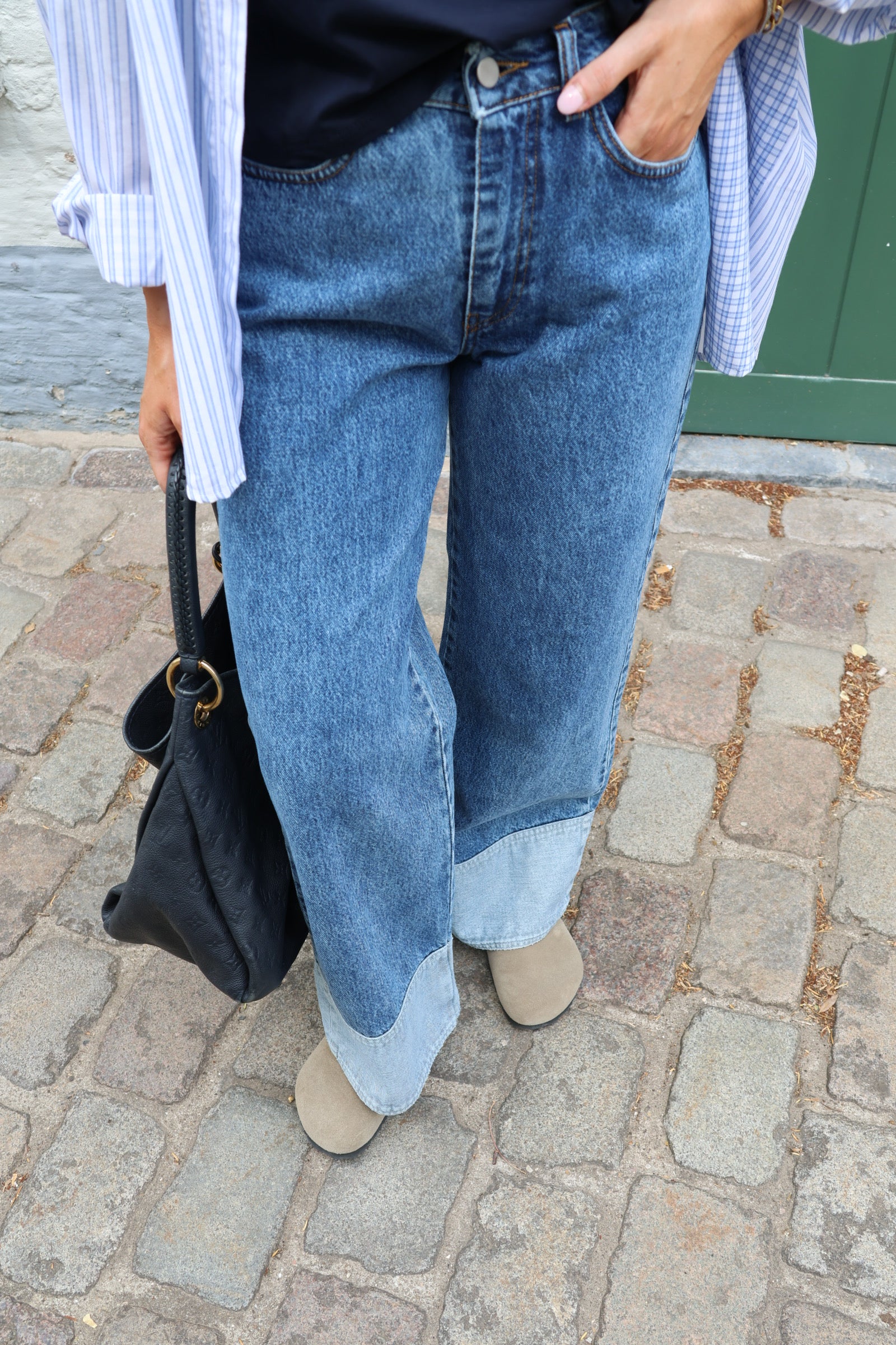 Léonie colorblock jeans