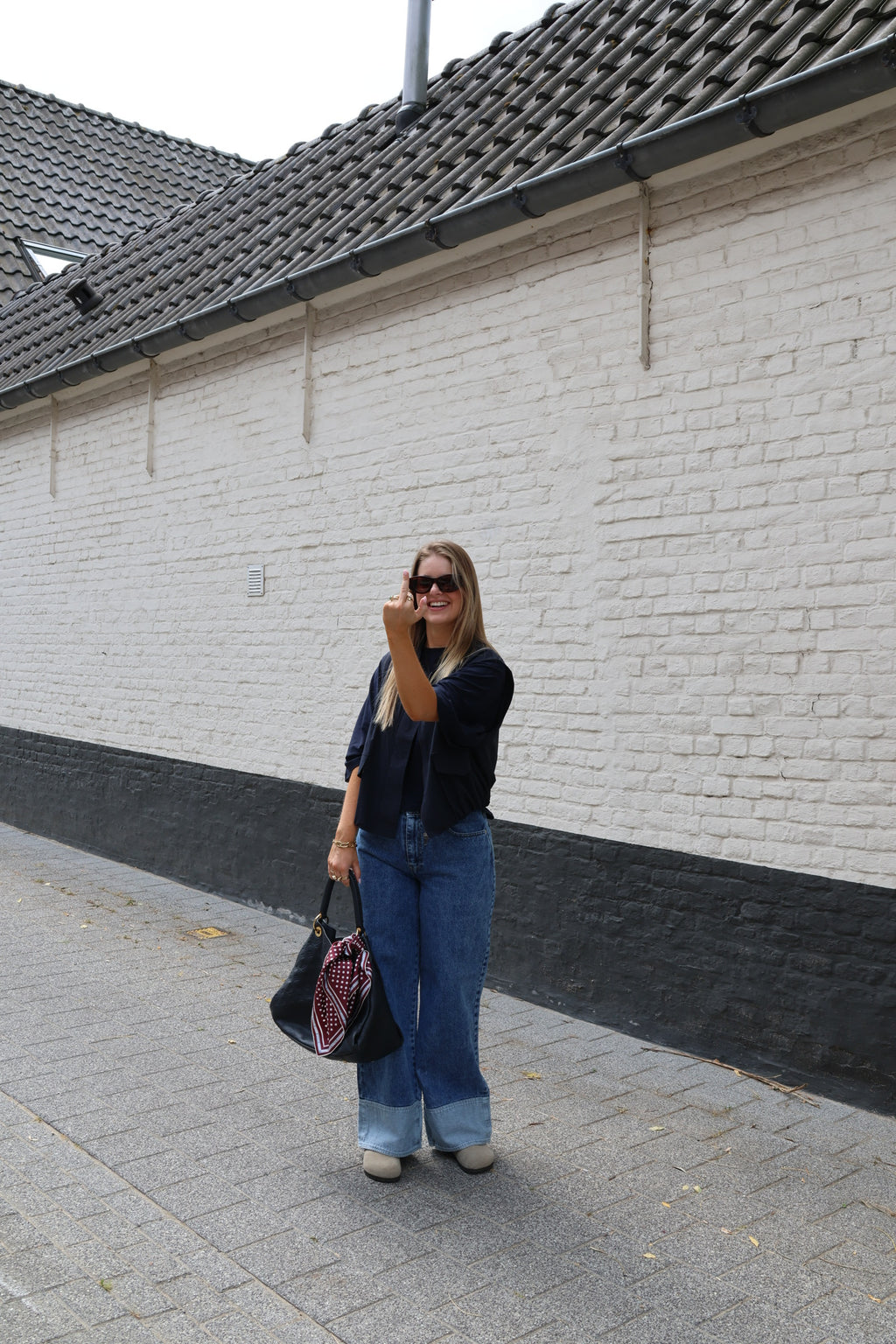 Léonie colorblock jeans