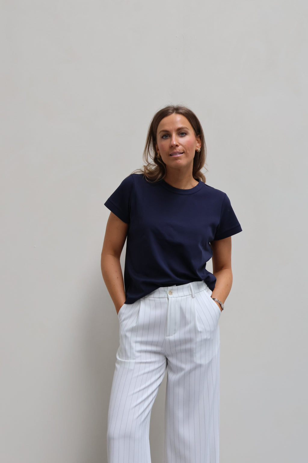 Marie musthave T-shirt marine