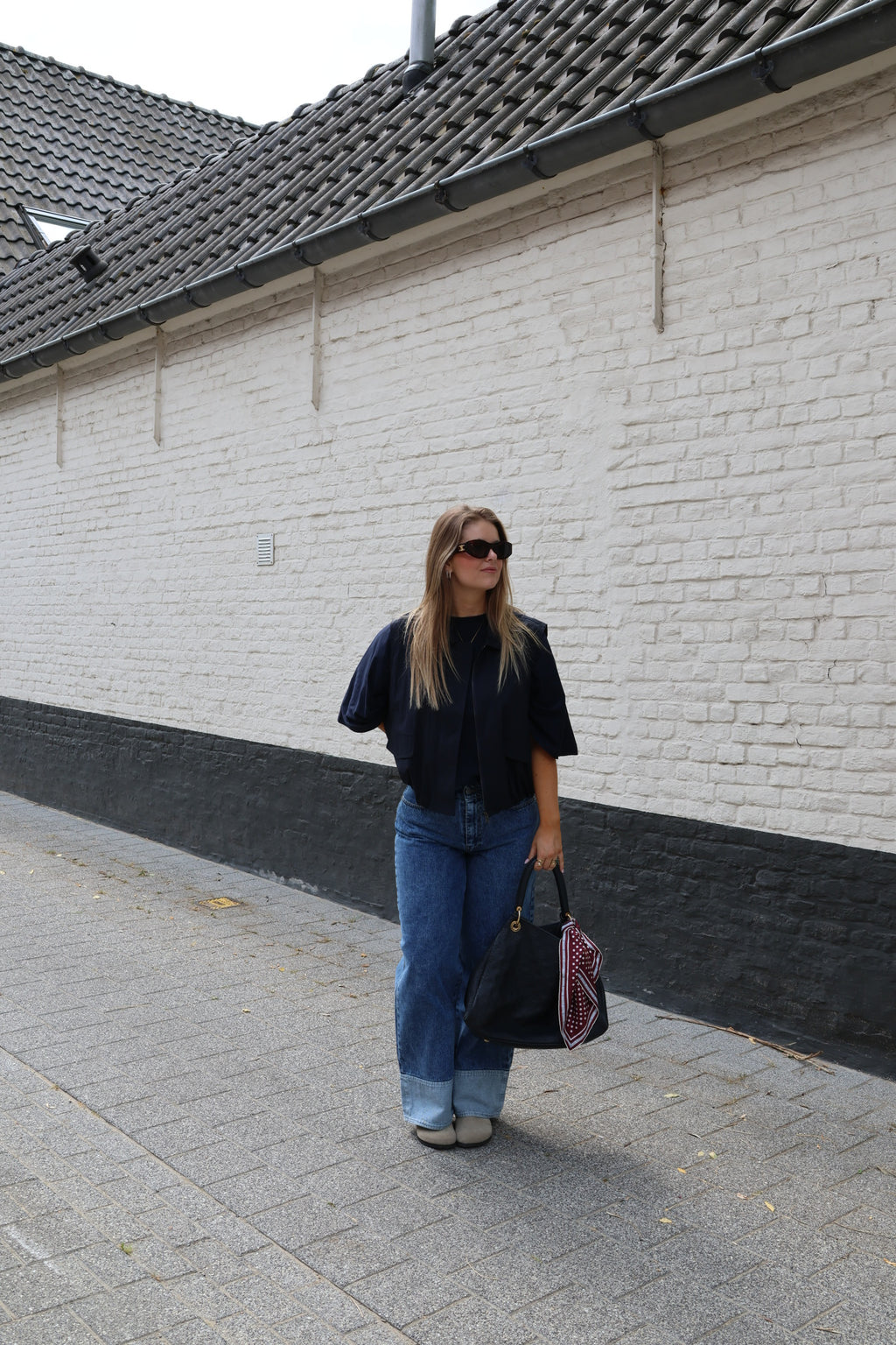 Ivy mouwloos vestje marine
