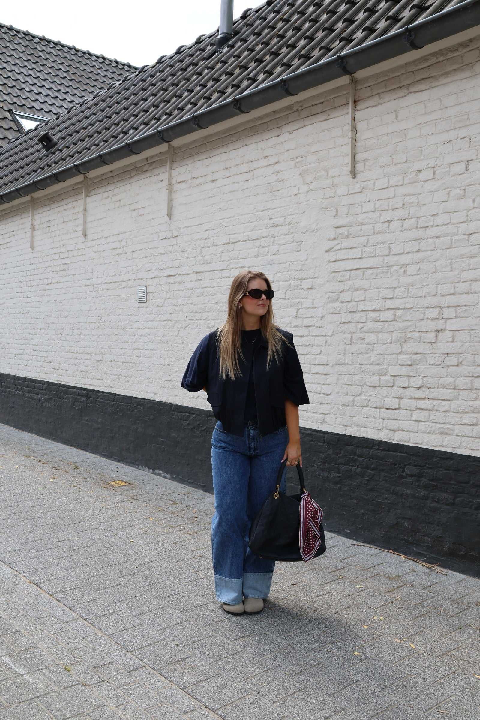Ivy mouwloos vestje marine