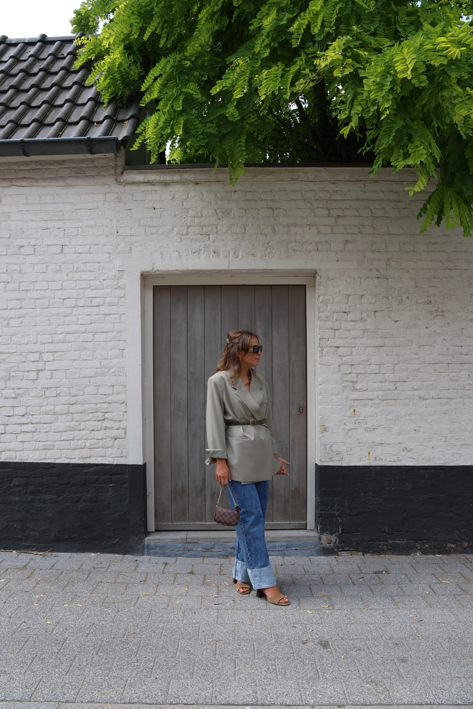 Léonie colorblock jeans