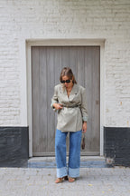 Bea oversized blazer zachtgroen